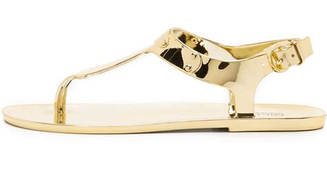 michael michael kors footwear sandals gold|michael kors sandals clearance.